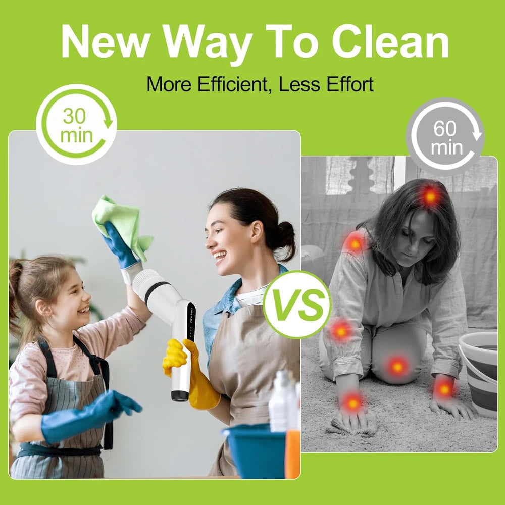 Dreazu Electric Spin Scrubber